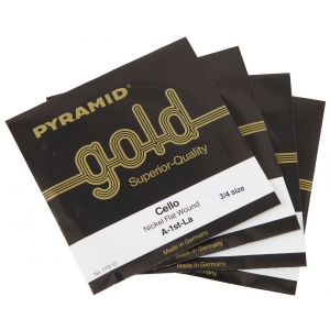 Pyramid 173100 Gold Cello struny wiolonczelowe 3/4