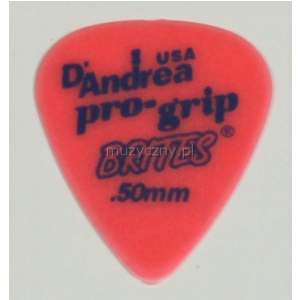 D′Andrea 351 Pro Grip Brites 0.50mm kostka gitarowa