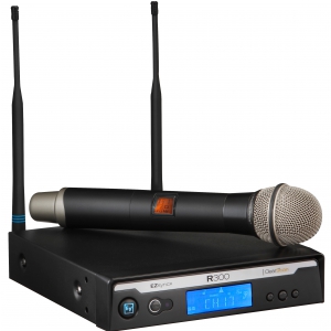 Electro-Voice R300-HD/A zestaw bezprzewodowy z mikrofonem do rki (A-Band 618 MHz - 634 MHz)