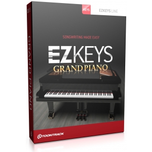 Toontrack EZkeys Grand Piano instrument wirtualny, brzmienie Steinway model D, [Pop/Rock, Soul/RnB, Country, Gospel, Jazz, Blues, Boogie, Funk], wersja 32/ 64-bitowa, dziaa jako stand-alone/VST/AU/RTAS