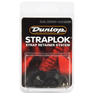 Dunlop SLS1033BK Dual Design straplok