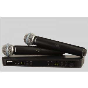 Shure BLX288/B58 BETA Wireless mikrofon bezprzewodowy podwjny Beta 58
