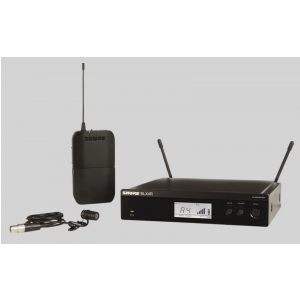 Shure BLX14R/WL185 SM Wireless mikrofon bezprzewodowy krawatowy (lavalier) WL185, odbiornik w obudowie 1/2 rack 19″