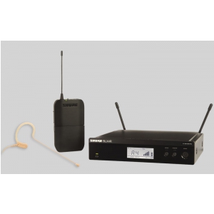 Shure BLX14R/MX153 SM Wireless mikrofon bezprzewodowy nagowny MX153, odbiornik w obudowie 1/2 rack 19″