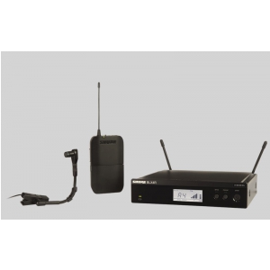 Shure BLX14R/Beta98 BETA Wireless mikrofon bezprzewodowy do instrumentw Beta 98 H/C, odbiornik w obudowie 1/2 rack 19″, H8E