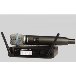 Shure GLXD24/Beta87A BETA Wireless cyfrowy mikrofon bezprzewodowy Beta 87 A