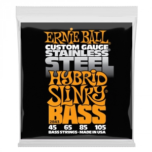 Ernie Ball 2843 Stainless Steel Bass struny do gitary basowej 45-105