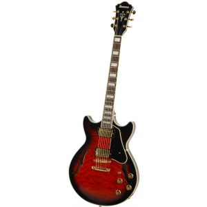 Ibanez AMF93-TRS Transparent Red Sunburst Artcore gitara elektryczna