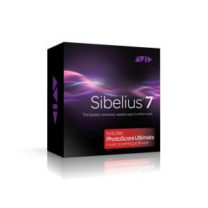 Sibelius 7 Photo EDU program do edycji nut + program PhotoScore Ultimate 7, wersja edukacyjna dla nauczycieli i instytucji (szkoy, domy kultury)
