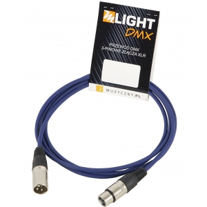 MLight DMX 1 pair 110 Ohm 2m przewód DMX 3-pin XLR XLR