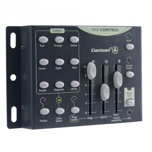 Contest Par Control sterownik DMX do PAR LED RGB 3-kanaowych