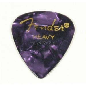 Fender 351 Shape Premium heavy purple moto heavy kostka gitarowa