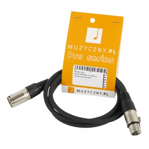 4Audio MIC 1m przewód mikrofonowy XLR-F - XLR-M