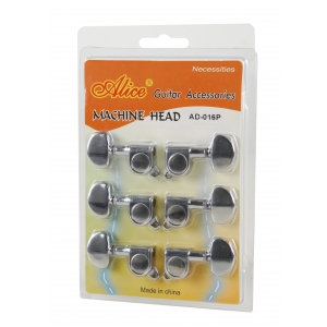 Alice AD016P klucze do gitary akustycznej, chrom