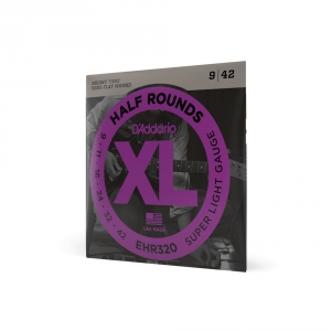 D′Addario EHR-320 Half Rounds struny do gitary elektrycznej 9-42