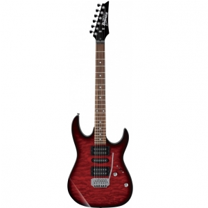 Ibanez GRX 70 QA TRB Transparent Red Burst  gitara  (...)