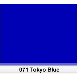Lee 071 Tokyo Blue filtr barwny folia - arkusz 50 x 60 cm