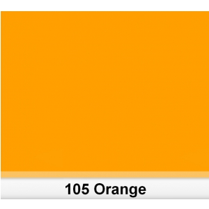Lee 105 Orange filtr barwny folia - arkusz 50 x 60 cm