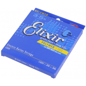 Elixir 12050 PW Light struny do gitary elektrycznej 10-46