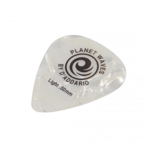 Planet Waves White Pearl Celluloid Light 0.50 mm kostka gitarowa