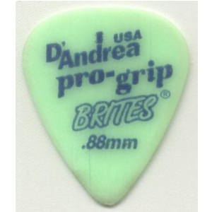 D′Andrea 351 Pro Grip Brites 0.88 mm kostka gitarowa