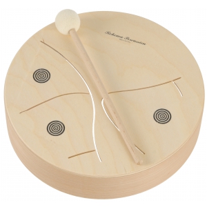 Rohema Percussion 61597 Wooden 3-Tone Drum, bbenek drewniany