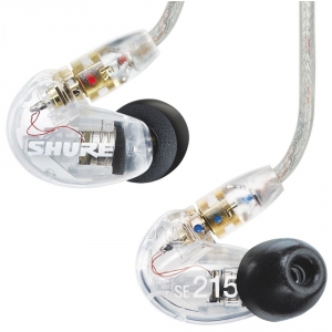 Shure SE215-CL słuchawki douszne (przeźroczyste)