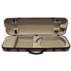 Gewa 309111 Bio S 4/4 futera do skrzypiec 4/4 brzowo-beowy