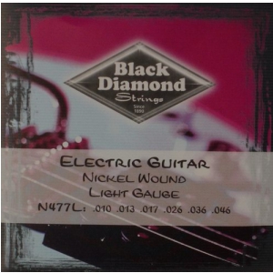 Black Diamond N-477L struny do gitary elektrycznej 10-46