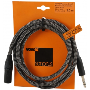 Vovox Sonorus Direct S 200 TRS/XLRm przew�d audio TRS - XLR-M 2m (6.3310)