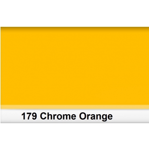 Lee 179 Chrome Orange filtr folia - arkusz 50 x 60 cm