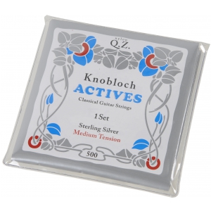 Knobloch Actives 500 Q.Z Sterling Silver Medium Tension struny do gitary klasycznej