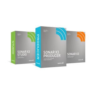 Cakewalk Sonar X3 Producer Upgrade from any Sonar X2 upgrade ze starszych wersji Sonar do Sonar X3