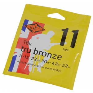Rotosound TB11 80/20 Tru  Bronze  struny do gitary akustycznej 11-52W