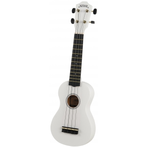 Noir NU1S White ukulele sopranowe