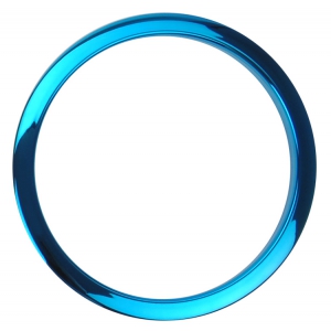 Drum O′s HCB6 Chrome Blue 6″ obręcz na otwór rezonansowy bębna centralnego