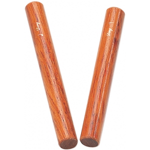 Rohema Percussion 61556 Two-Tone Claves,Rosewood,   (...)