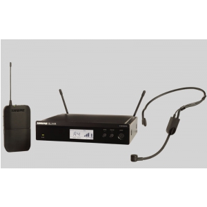 Shure BLX14RE/PGA31 PG Wireless mikrofon bezprzewodowy nagowny PGA31, odbiornik w obudowie 1/2 rack 19″