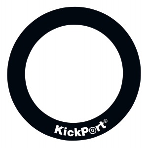 Kick Port T-Ring Black piercie zabezpieczajcy nacig