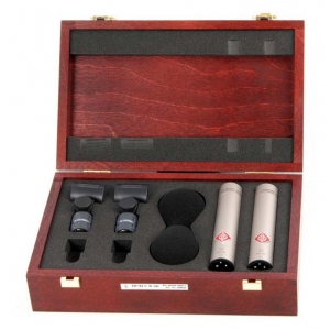 Neumann KM 185 Stereo Set para mikrofon�w pojemno�ciowych, kolor niklowy