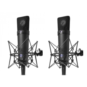 Neumann U87 Ai Stereo Set para mikrofon�w studyjnych z uchwytami EA87, kolor czarny