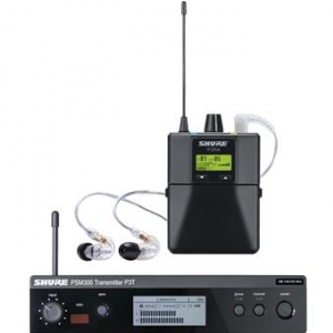 Shure PSM 300 Premium P3TRA215CL bezprzewodowy system monitorowy: nadajnik,  odbiornik P3RA, suchawki SE215