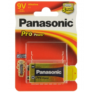 Panasonic L6F22 9V bateria alkaliczna do tunerw i metronomw