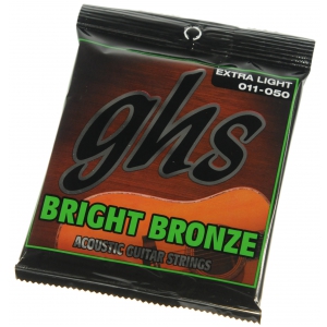 GHS  Bright Bronze 20X struny do gitary akustycznej 11-50