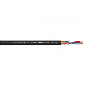 Sommer Club Series MKII 200-0051 kabel mikrofonowy, czarny