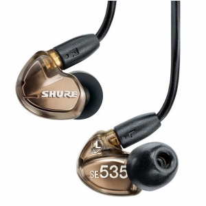 Shure SE535 V słuchawki douszne, (metaliczno-brązowe)