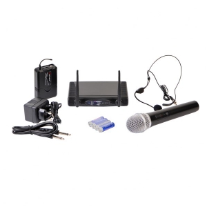 Karsect WR-9D/HT-15/PT-15 mikrofon bezprzewodowy podwjny, dorczny i nagowny
