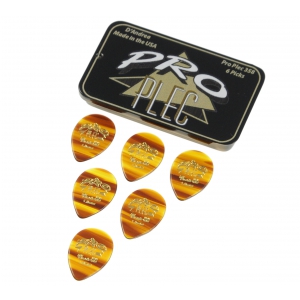 D′Andrea TNPRO 6 358 1.50mm zetaw kostek gitarowych 6 sztuk + pudeko na kostki