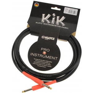 Klotz KIKC 4.5 PP3 kabel instrumentalny 4,5m, czerwone koce