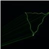 Cameo WOOKIE 150 G - Animation Laser 150mW Green - laser zielony